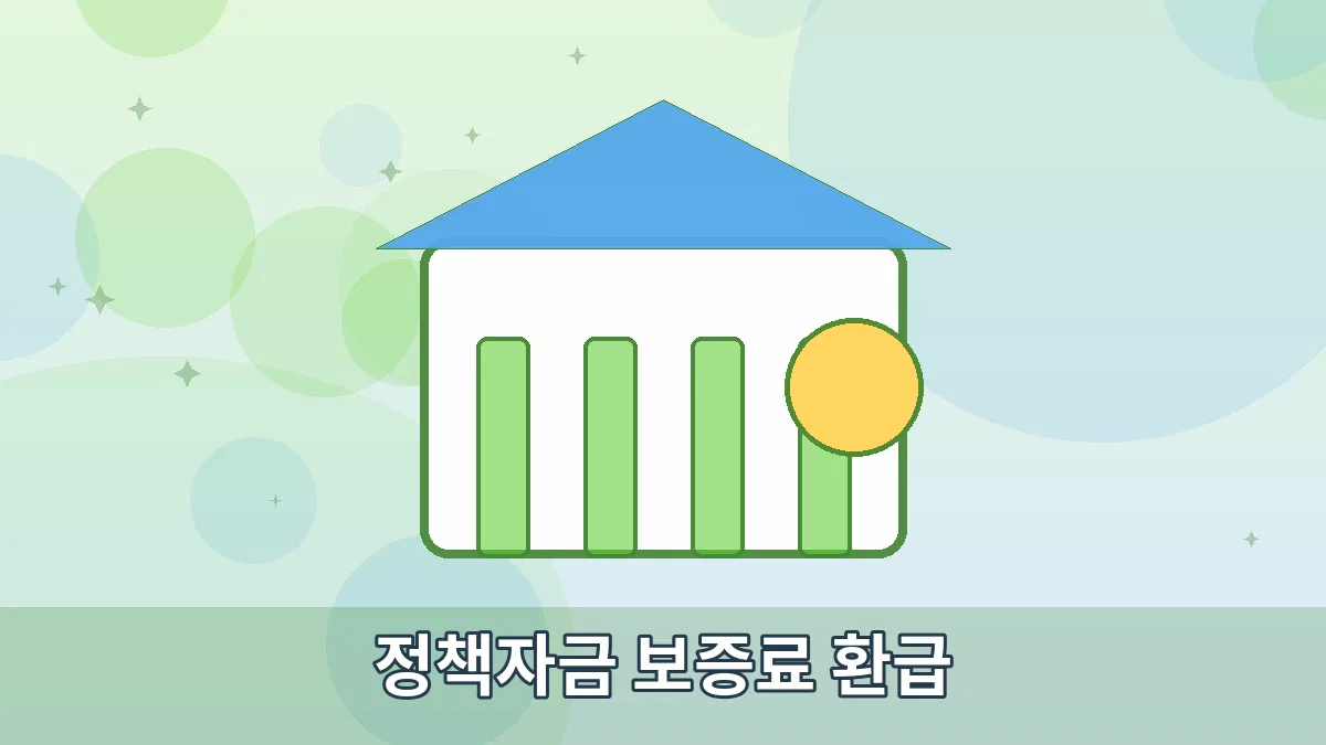 정책자금 보증료 환급 안내 이미지 1