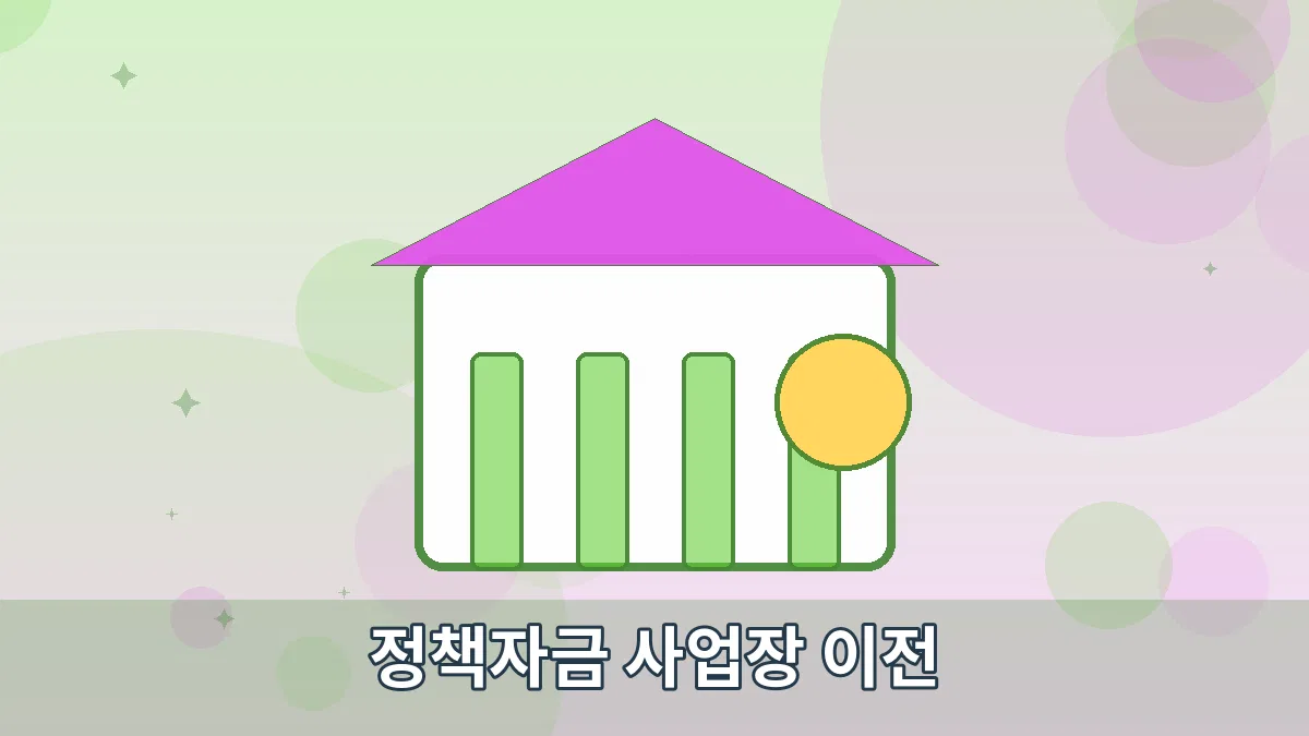 정책자금 사업장 이전 안내 이미지 4