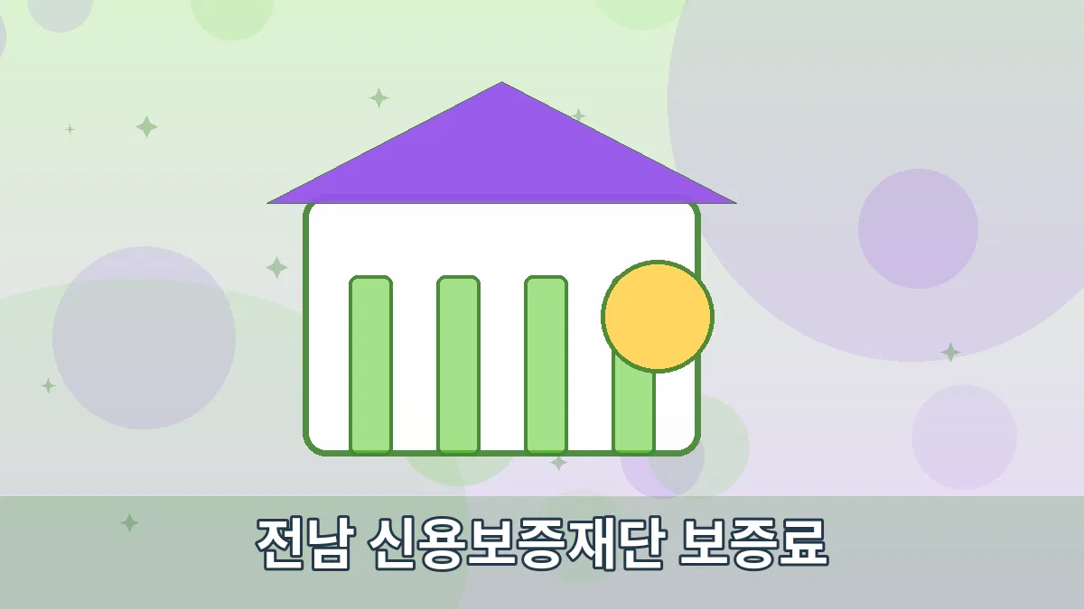 전남 신용보증재단 보증료 안내 이미지 3